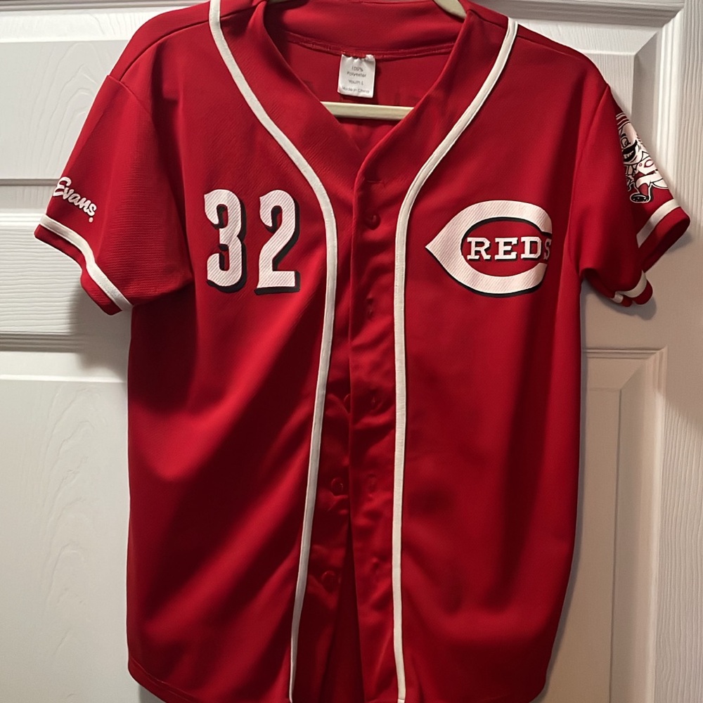 Cincinnati Reds Youth Large Jay Bruce Jersey